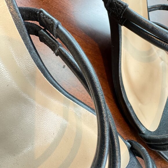 A New Day Black Strappy Heels - Picture 7 of 11